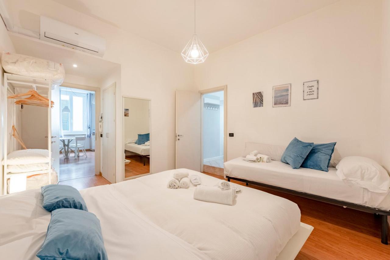 Mazzini 12 Very Central Apartment With Private Garage, Air Conditioning, Wifi, Just 50 Meters From The Beach Rapallo Exteriér fotografie