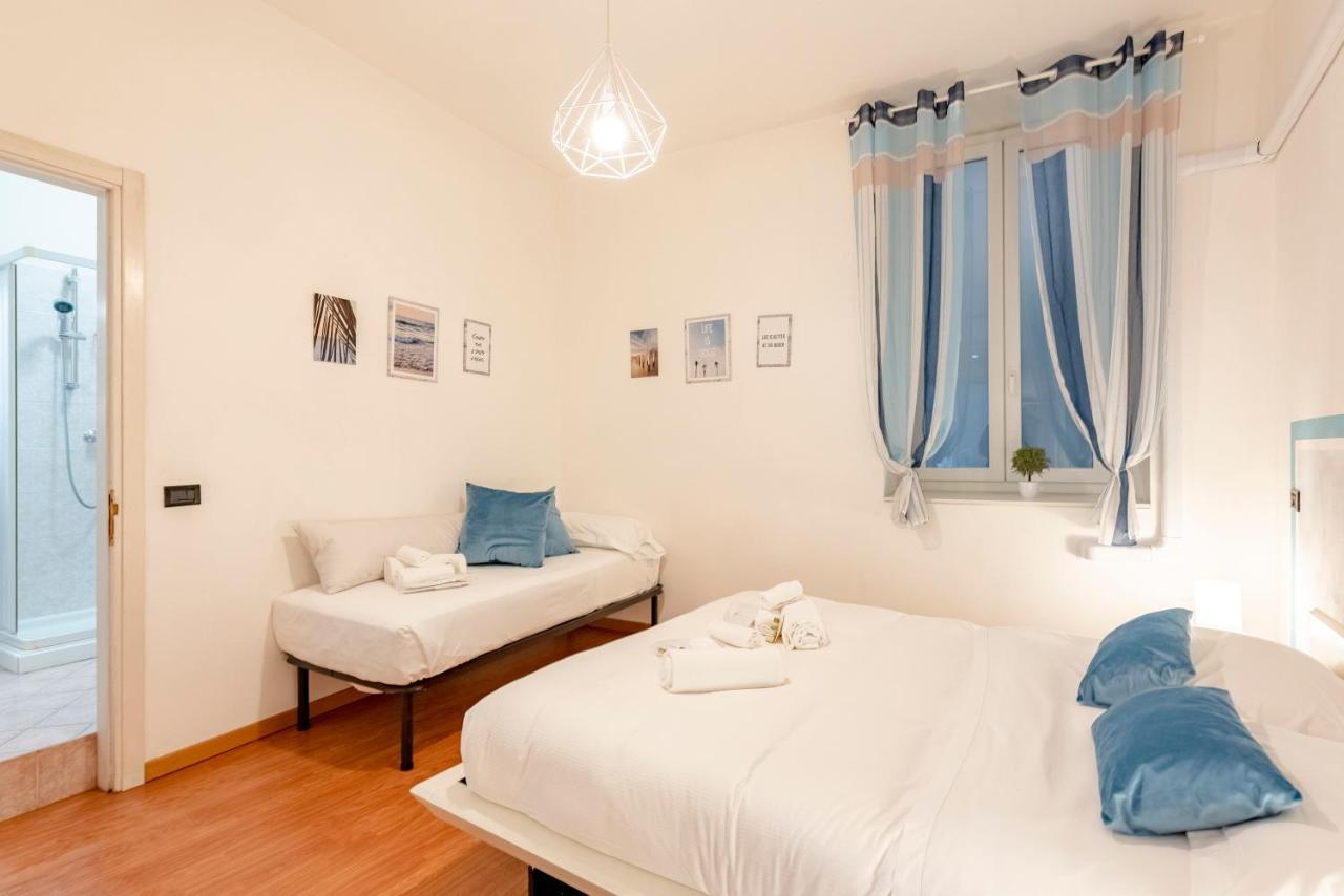 Mazzini 12 Very Central Apartment With Private Garage, Air Conditioning, Wifi, Just 50 Meters From The Beach Rapallo Exteriér fotografie