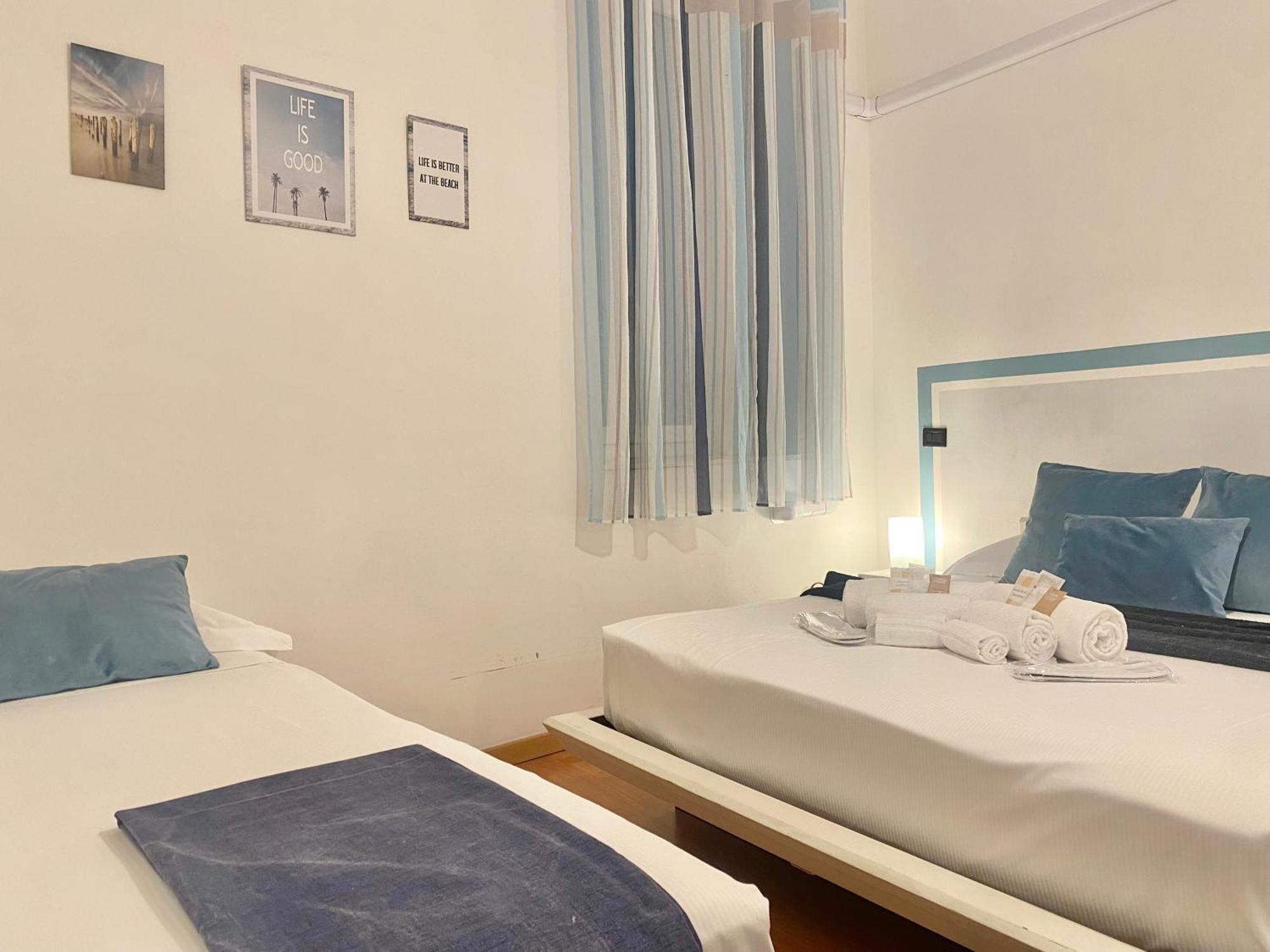 Mazzini 12 Very Central Apartment With Private Garage, Air Conditioning, Wifi, Just 50 Meters From The Beach Rapallo Exteriér fotografie
