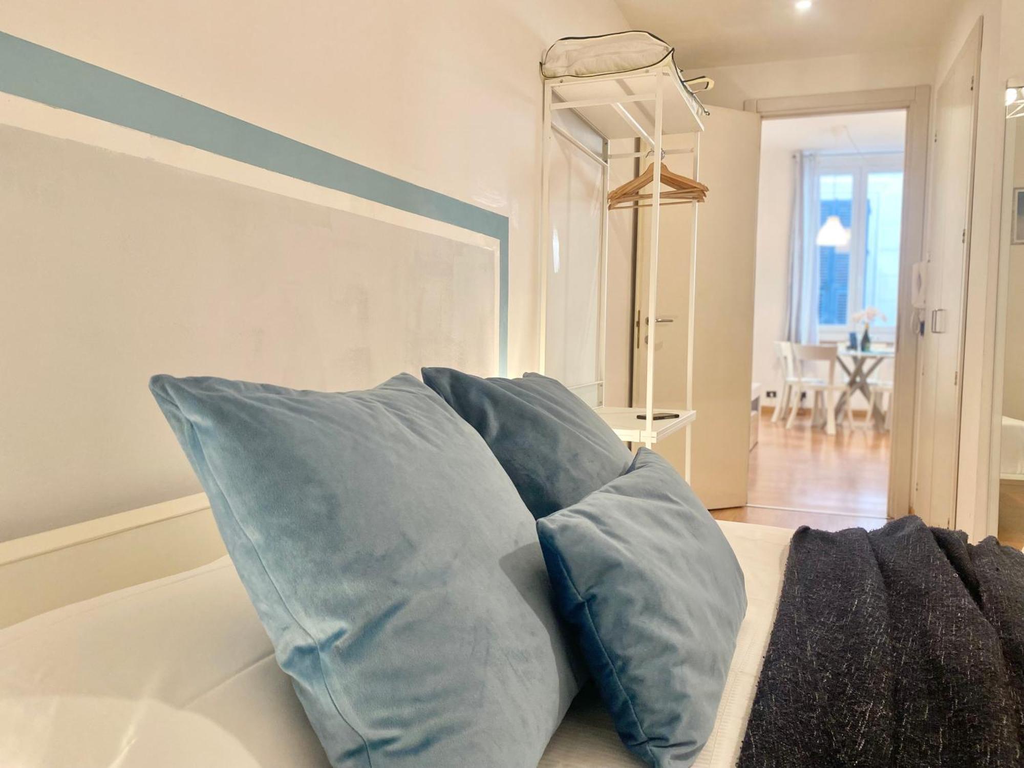 Mazzini 12 Very Central Apartment With Private Garage, Air Conditioning, Wifi, Just 50 Meters From The Beach Rapallo Exteriér fotografie